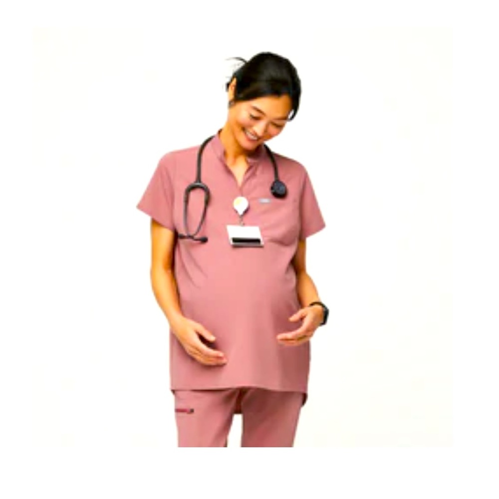 Figs Mineral Mauve Kitale Maternity set